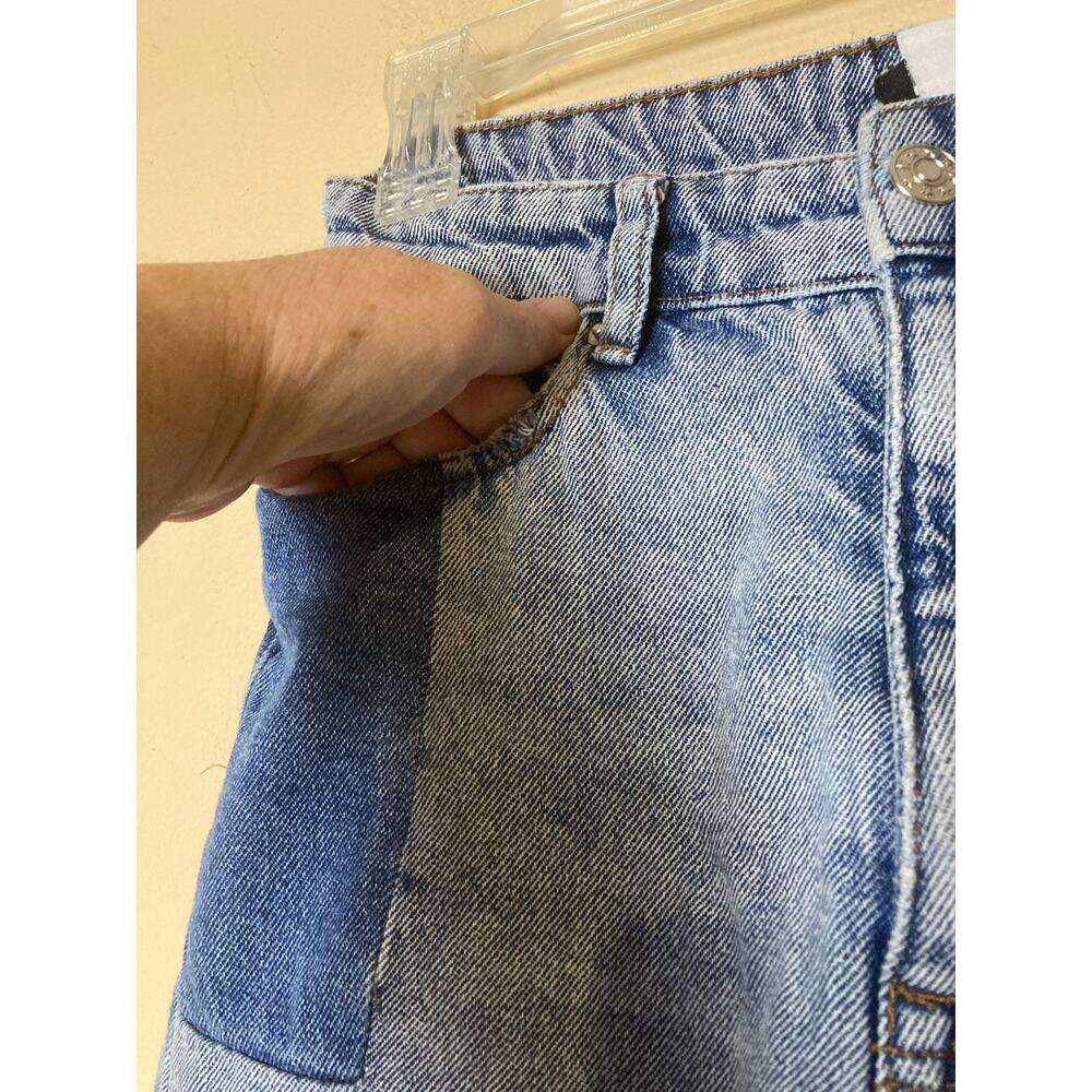 Bdg Two Tone "Patchwork" Style High Waist Jeans U… - image 6